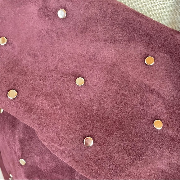 NWT Cache Rasin-Colored Suede Jacket - Picture 5 of 12